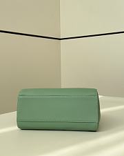 Fendi Peekaboo ISeeU Petite Green Bag 23x9x20cm - 6