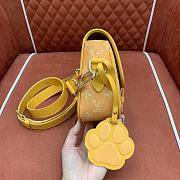 Louis Vuitton LV Montsouris Messenger Bag Yellow 20x17x7cm  - 4