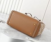 Tory Burch T Monogram Jacquard Small Tote Bag Hazel 29x23x14cm - 6