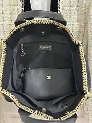 Chanel Shopping Tote Bag 24S Black 39cm - 4