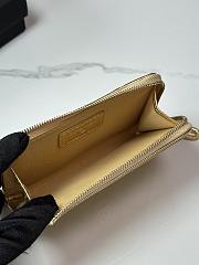 Chanel Card Holder Lambskin Gold 12x7.5x2.5cm - 4