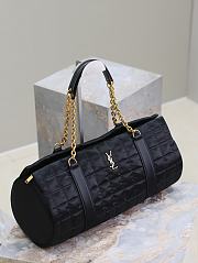 YSL Gloria Travel Bag Black 42x18x18cm - 3