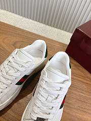 Gucci Ace White Leather Sneaker - 3