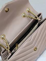 YSL Loulou Bag Nude Gold 31cm - 3