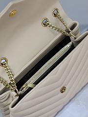 YSL Loulou Bag Beige Gold 31cm - 6