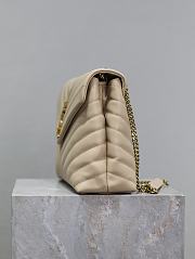 YSL Loulou Bag Beige Gold 31cm - 3