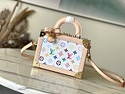 Louis Vuitton LV x TM Petite Valise White Bag 22.5x17.5x11cm - 1
