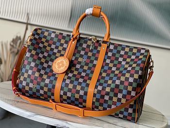 Louis Vuitton LV Keepall Bandoulière 50 Multicolor 50x29x23cm