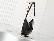 Tory Burch Robinson Spazzolato Black Bag 27x20x7cm - 4