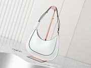 Tory Burch Robinson Spazzolato White Bag 27x20x7cm - 3