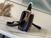 Louis Vuitton LV Capucines Black 23.5x14x8cm - 5