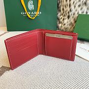 Goyard Saint-Florentin Wallet Red 10.5x2.4x12cm - 4