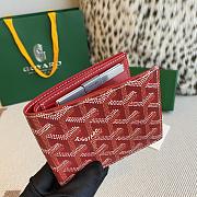Goyard Saint-Florentin Wallet Red 10.5x2.4x12cm - 2