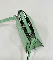 Fendi Peekaboo ISeeU Petite Green Bag 20x11x15cm - 3