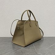 The Row Margaux Bag 12 Beige Calfskin 32x17.5x24.5cm - 4