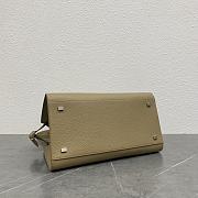 The Row Margaux Bag 12 Beige Calfskin 32x17.5x24.5cm - 2