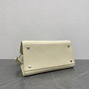 The Row Margaux Bag 12 White Calfskin 32x17.5x24.5cm - 4