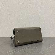 The Row Margaux Bag 12 Green Calfskin 32x17.5x24.5cm - 3