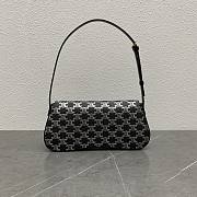 Celine Medium Lola Bag Triomphe Canvas 28x12x5cm - 5