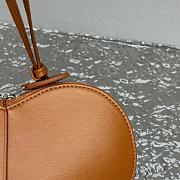 Alaia Le Coeur Shoulder Bag Brown 21x17x5cm - 5
