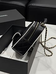 Chanel 25p Backpack Black Lambskin 18x13x9cm - 3