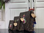 Louis Vuitton LV x TM Trio Toiletry Pouch Monogram 25x20x5.5cm - 5