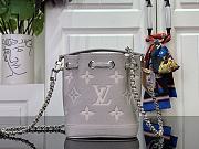 Louis Vuitton LV Nano Noé Grey Bag 16x13x10cm - 2