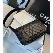 Chanel Caviar Timeless CC Pochette Black 25x14x5cm - 4
