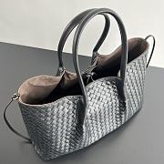 Bottega Veneta Pinacoteca Black Bag 43x23x17.5cm - 5