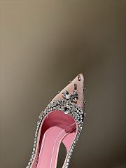 Gucci Women's Crystal Salon Pink Heel 10cm - 5