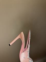 Gucci Women's Crystal Salon Pink Heel 10cm - 4