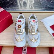 Roger Vivier Viv' On The Run Sneakers Leather Fabric - 5