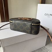 Celine Half Moon Bag Canvas 18x12.5x6cm - 4