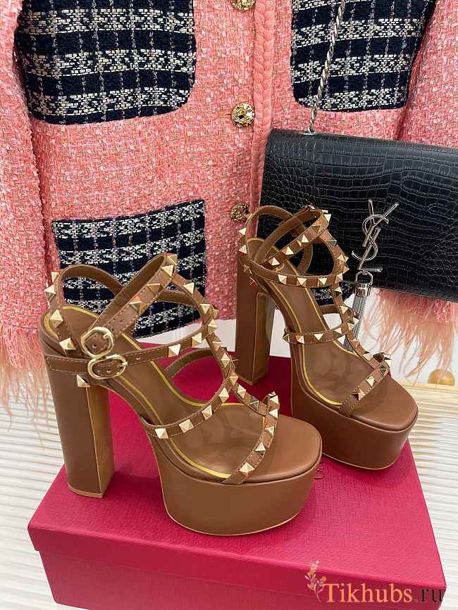 Valentino Garavani Brown High Heel 15cm - 1