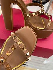 Valentino Garavani Brown High Heel 15cm - 2