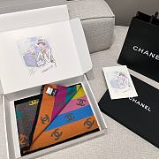 Chanel Multicolor Scarf 187x69cm - 4
