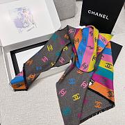 Chanel Multicolor Scarf 187x69cm - 2