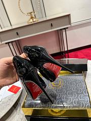 Christian Louboutin Kate Pumps Patent Black 100mm - 3