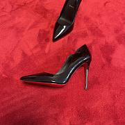 Christian Louboutin Hot Chick Black Patent Pump 10cm - 3