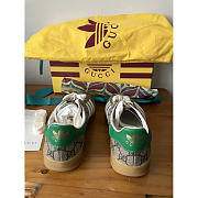 Adidas x Gucci Gazelle Beige GG Sneaker - 5