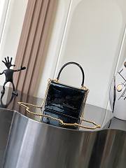 Celine Small Box Blandine Black 16x12x4cm - 4