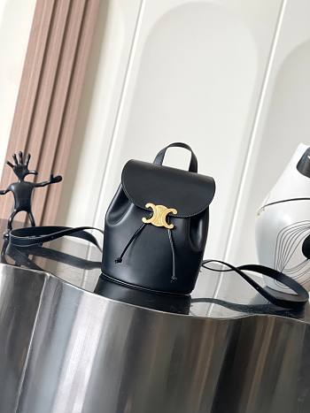 Celine Backpack Bonnie Smooth Calfskin 25x18x13cm
