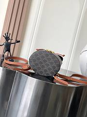 Celine Backpack Bonnie Triomphe Canvas 25x18x13cm - 4