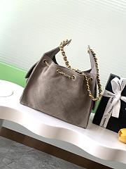 Chanel Cruise 25C Bag Grey Hobo 30x26x14cm - 3