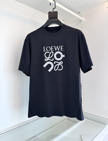 Loewe X On Black T-shirt