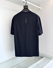 Loewe X On Black T-shirt - 5