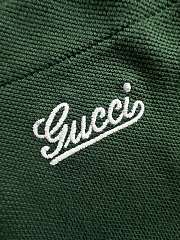 Gucci Polo Shirt Green - 3