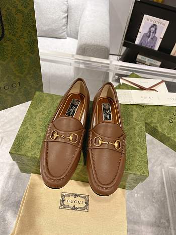 Gucci Horsebit Brown Loafer 