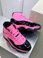 Air Jordan 11 Black Pink Sneaker - 2