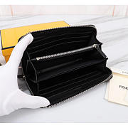 Fendi FF Long Wallet Brown - 4